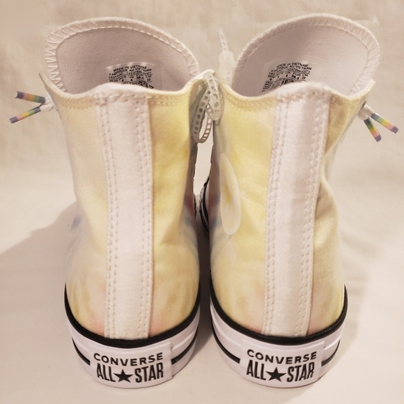 Women's Converse Chuck Taylor All Star Hi Tie Dye - Picture 6 of 6